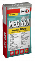 SOPRO COLLE MEGAFLEX S2TX Silver MEG667 en Kit composant A de 25 kg