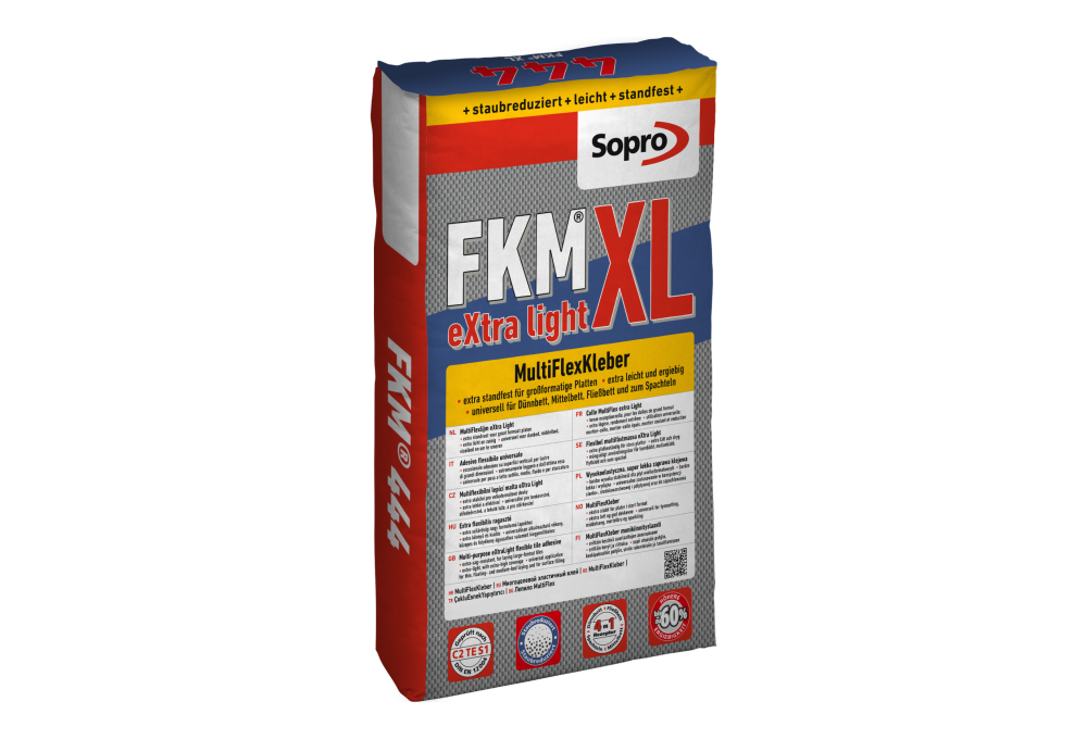 SOPRO FKM XL 444 extra light gris sac de 15kg