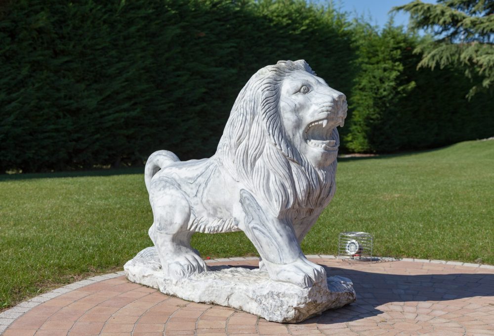 Statue Lion en Marbre